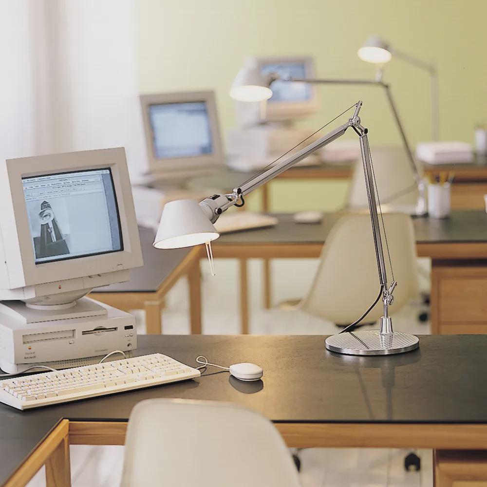 Artemide Tolomeo Mini wit in interieur