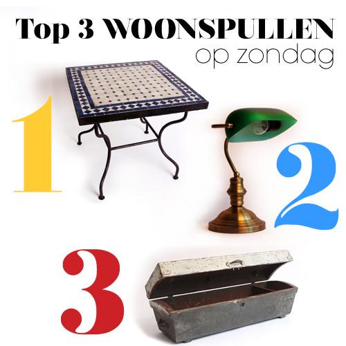 Top 3 woonspullen op zondag