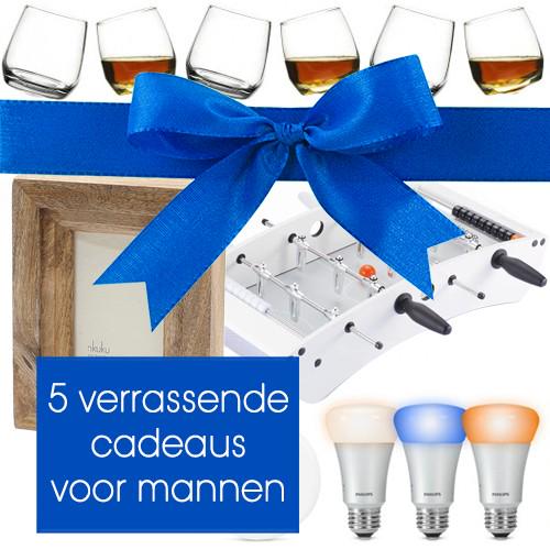 Top 5 cadeaus voor mannen