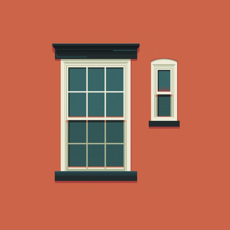 200 jaar muurmode: Ramen in New York