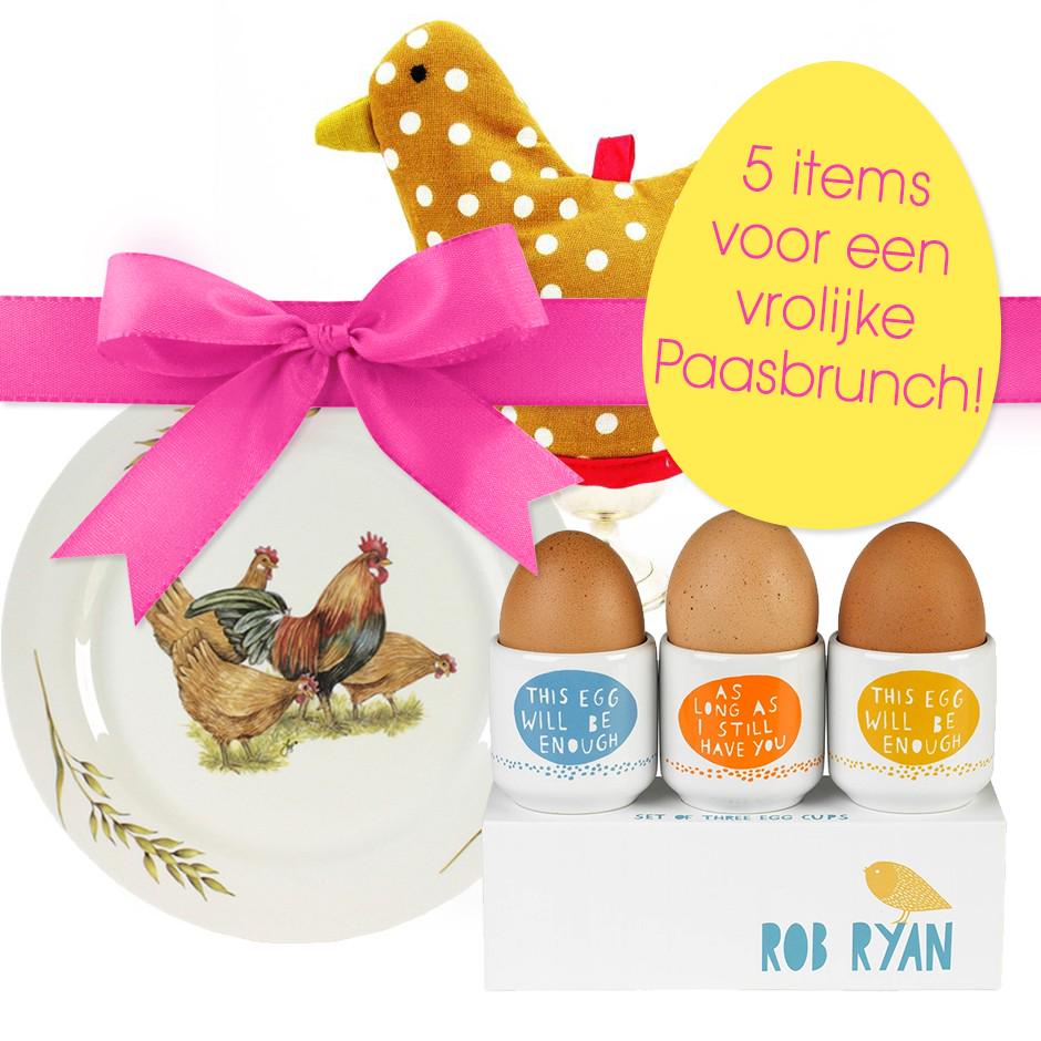 5 items voor een vrolijke Paasbrunch