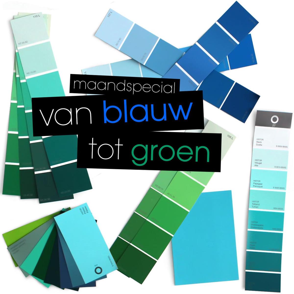 Maandspecial april: van blauw tot groen!
