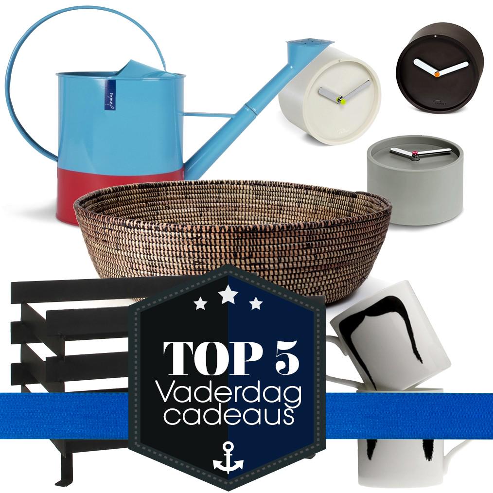 Top 5 cadeaus voor Vaderdag