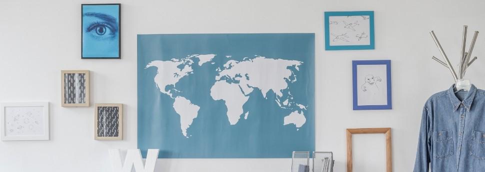 Kies de juiste wanddecoratie in je woonkamer