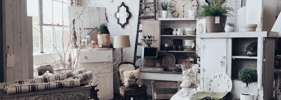 Het schilderen van vintage meubels