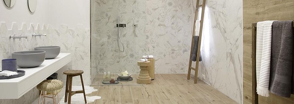 3 Tegeltrends voor je badkamer én woonkamer