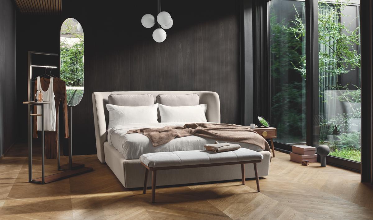 Heerlijk slapen in het nieuwe designerbed TONDO van Rolf Benz