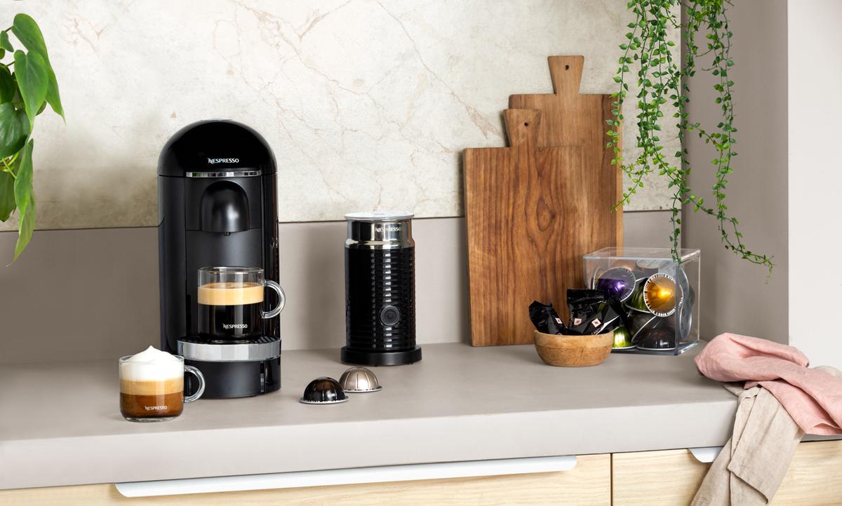 Deze Nespresso melkopschuimers combineer je met Vertuo koffie