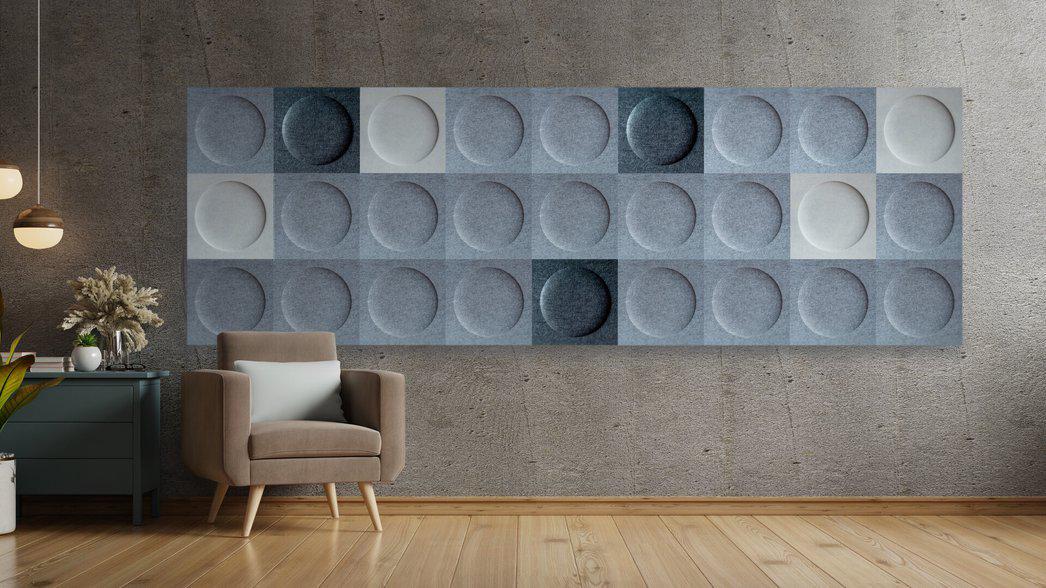 4 x originele wanddecoratie voor aan de muur