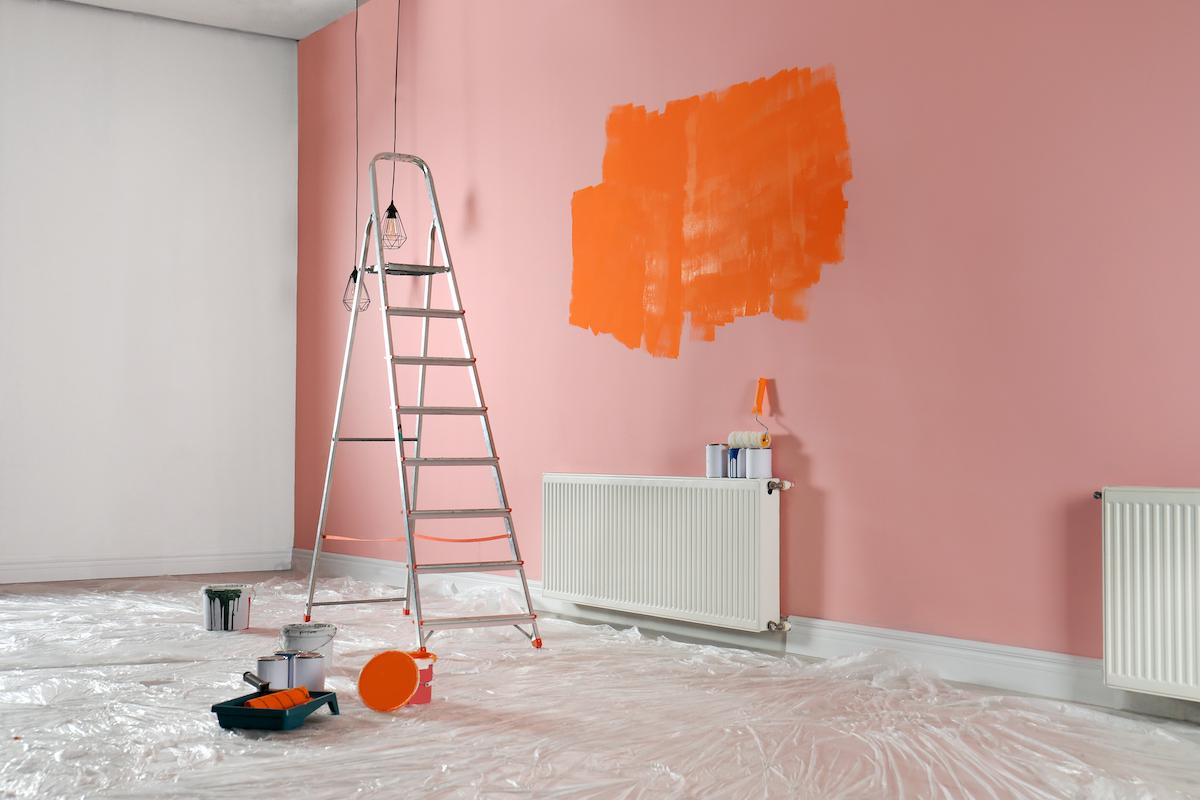 Geef de muren in huis een opfrisbeurt