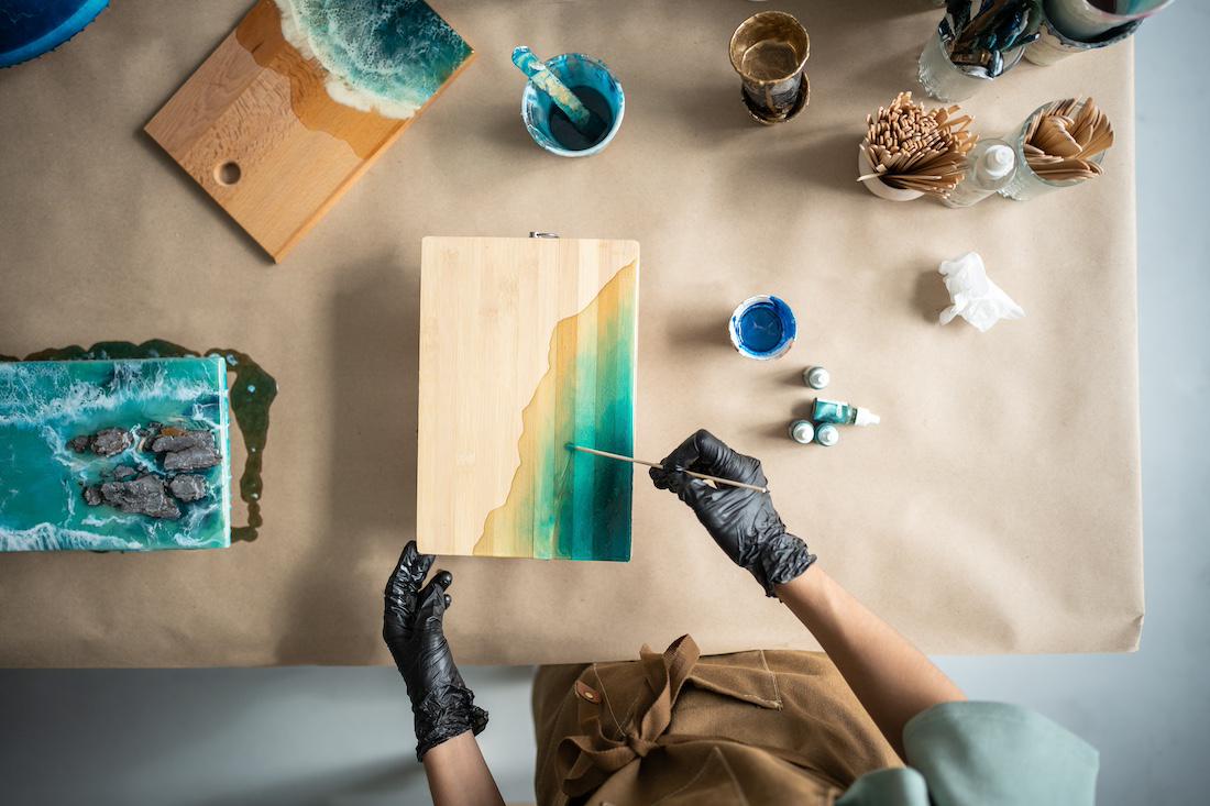 Top 5 epoxy giethars projecten voor in huis