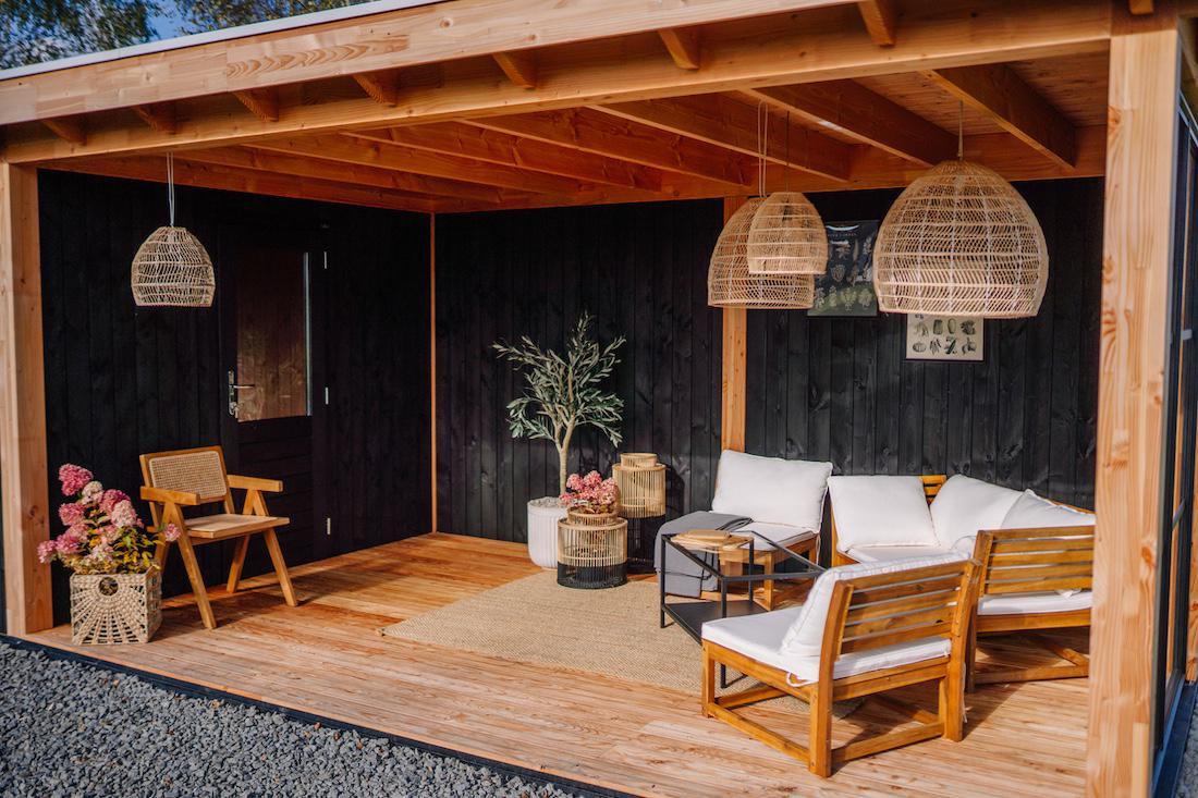 Eigen ontwerp van een buitenverblijf op maat